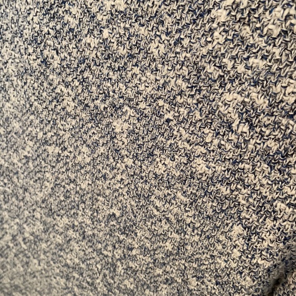 Banana Republic Blue Tweed zip up sweater size M - Picture 4 of 4